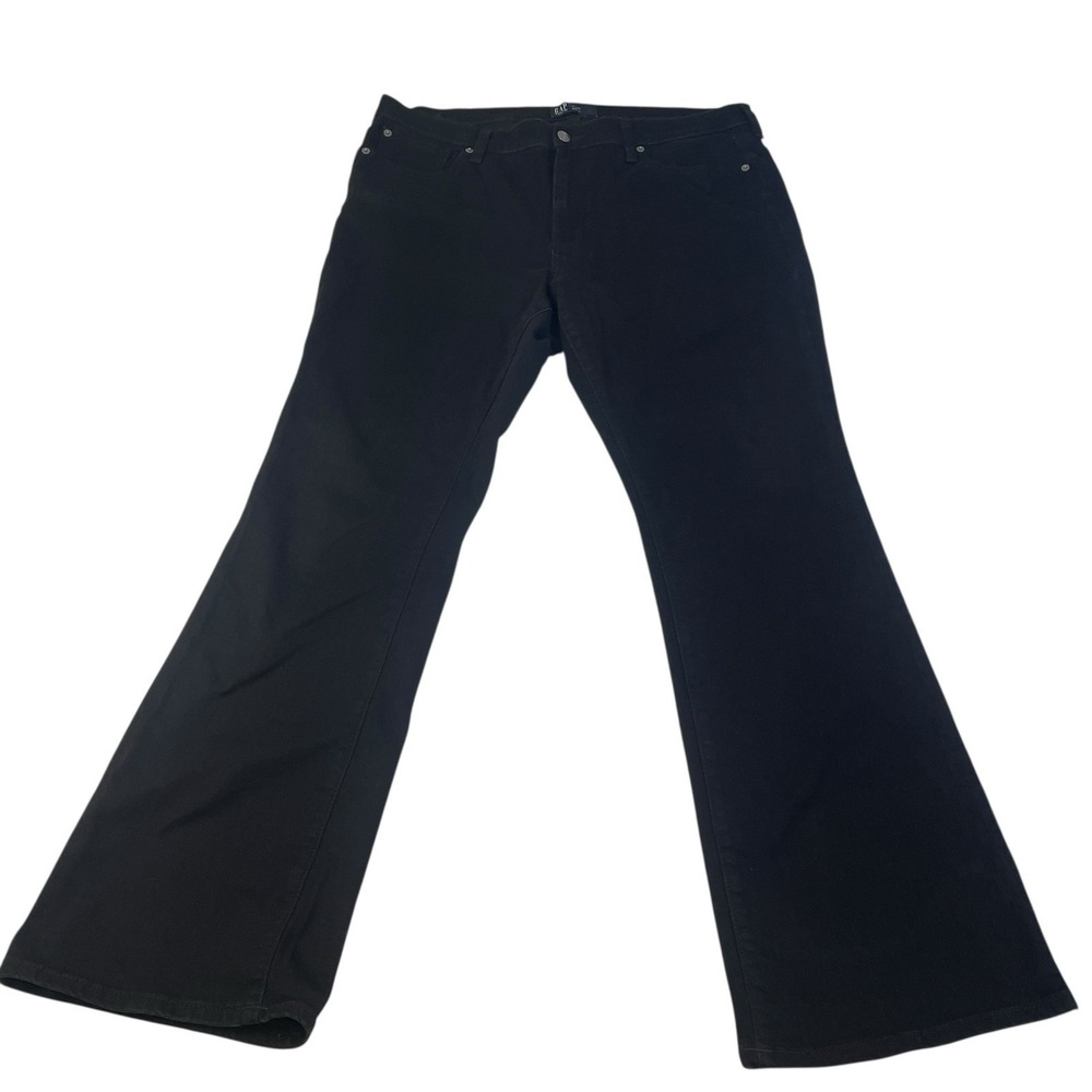 GAP Denim Women's Size 14 Bootcut Jeans True Black Stretch‎ 32R
